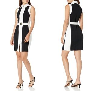 Tommy Hilfiger Women's Scuba Crepe Sheath Dress NWT Size 4